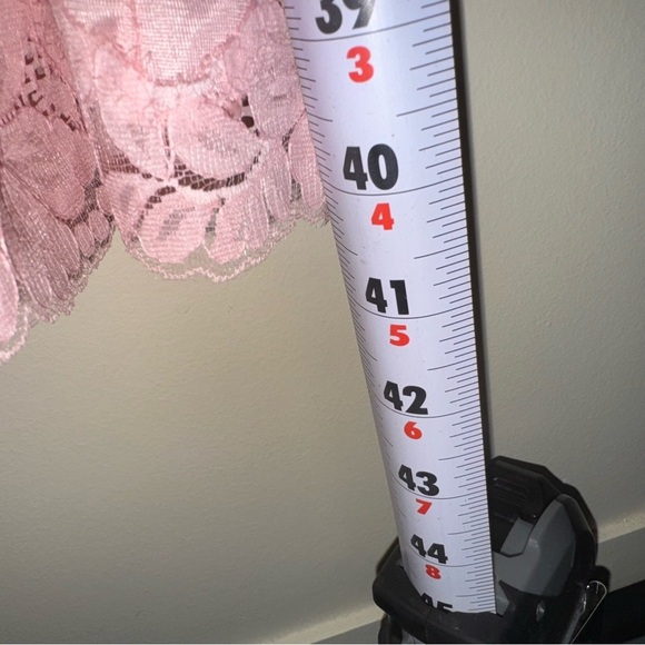 Women’s Reitman’s Brand Vintage Elegant Pink Lace Slip Nightgown Dress Size M - Picture 11 of 16